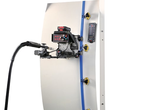 cs b61wc battery powered butt & fillet weaving welder 3d curved
