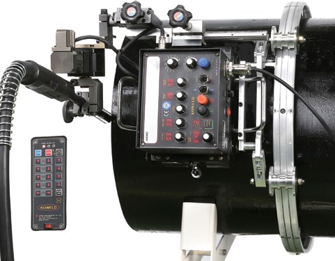 cs pw pipe welder guide rail type