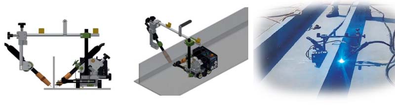 cs 71b fillet stitch and continuous dual side welder lightweight